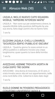 Abruzzo notizie locali android App screenshot 3